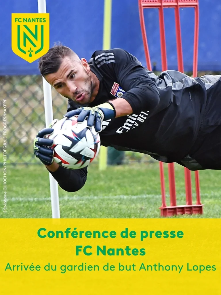anthony lopes reacts to the disallowed nantes goal, sharing his thoughts on the decision and its impact on the match.