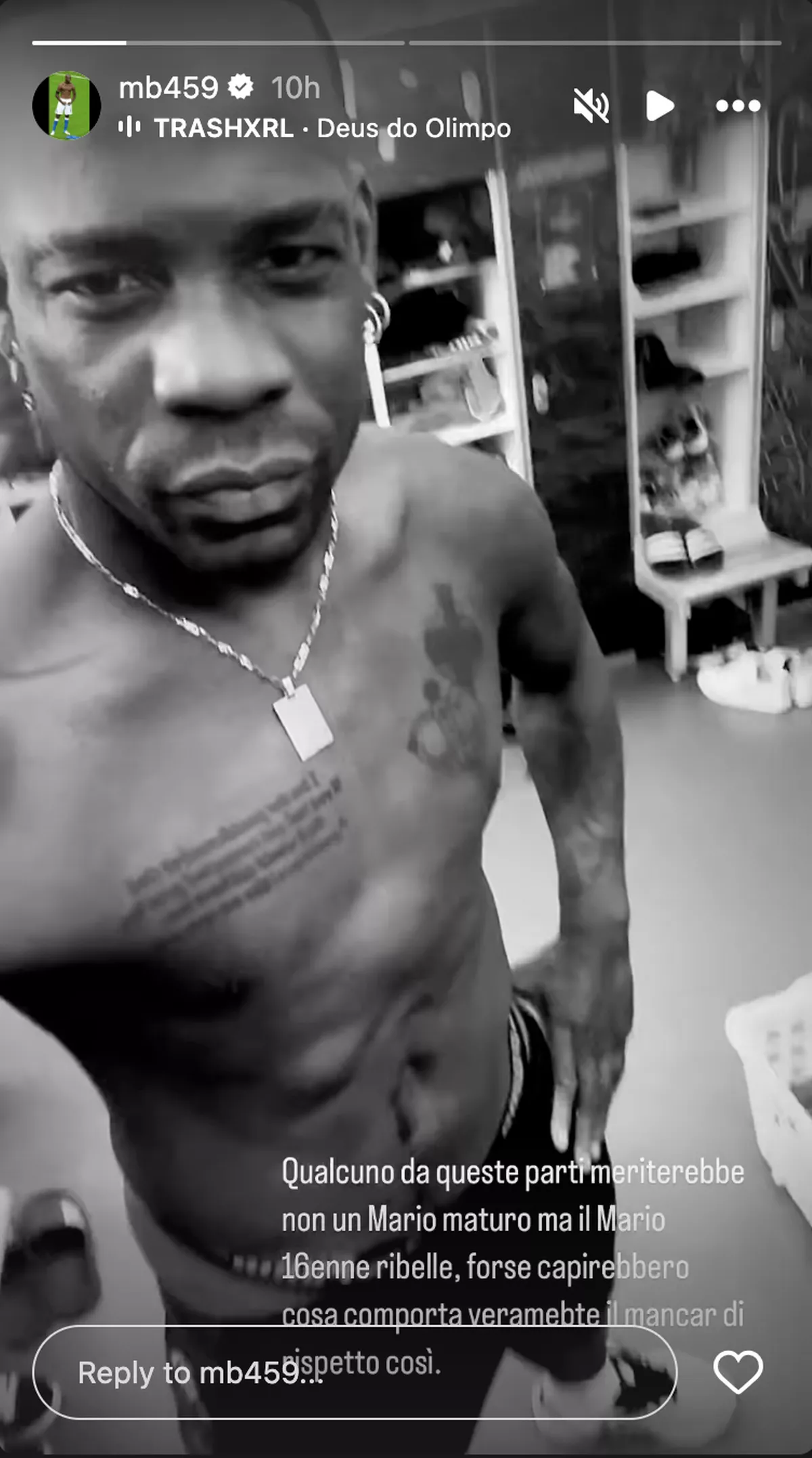 balotelli strikes back at vieira with a stunning performance, showcasing skill and determination on the field.