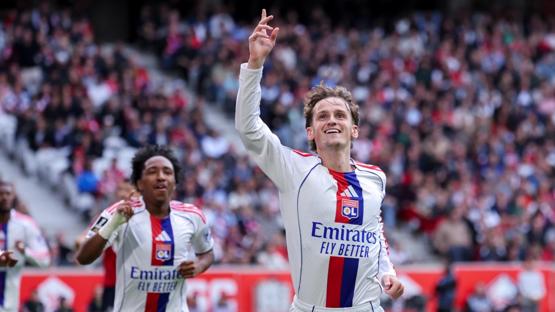 ligue 1: lyon (ol) defeats lille to level points with marseille (om) in the standings.