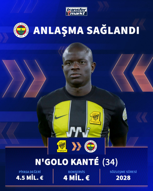 n'golo kanté joins fenerbahçe, marking a new chapter in his football career with the turkish club. discover the latest updates and insights on this exciting transfer.