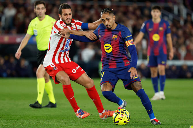 discover barça's bold message to atlético and a sharp jab at real, showcasing fierce rivalry and intense competition.