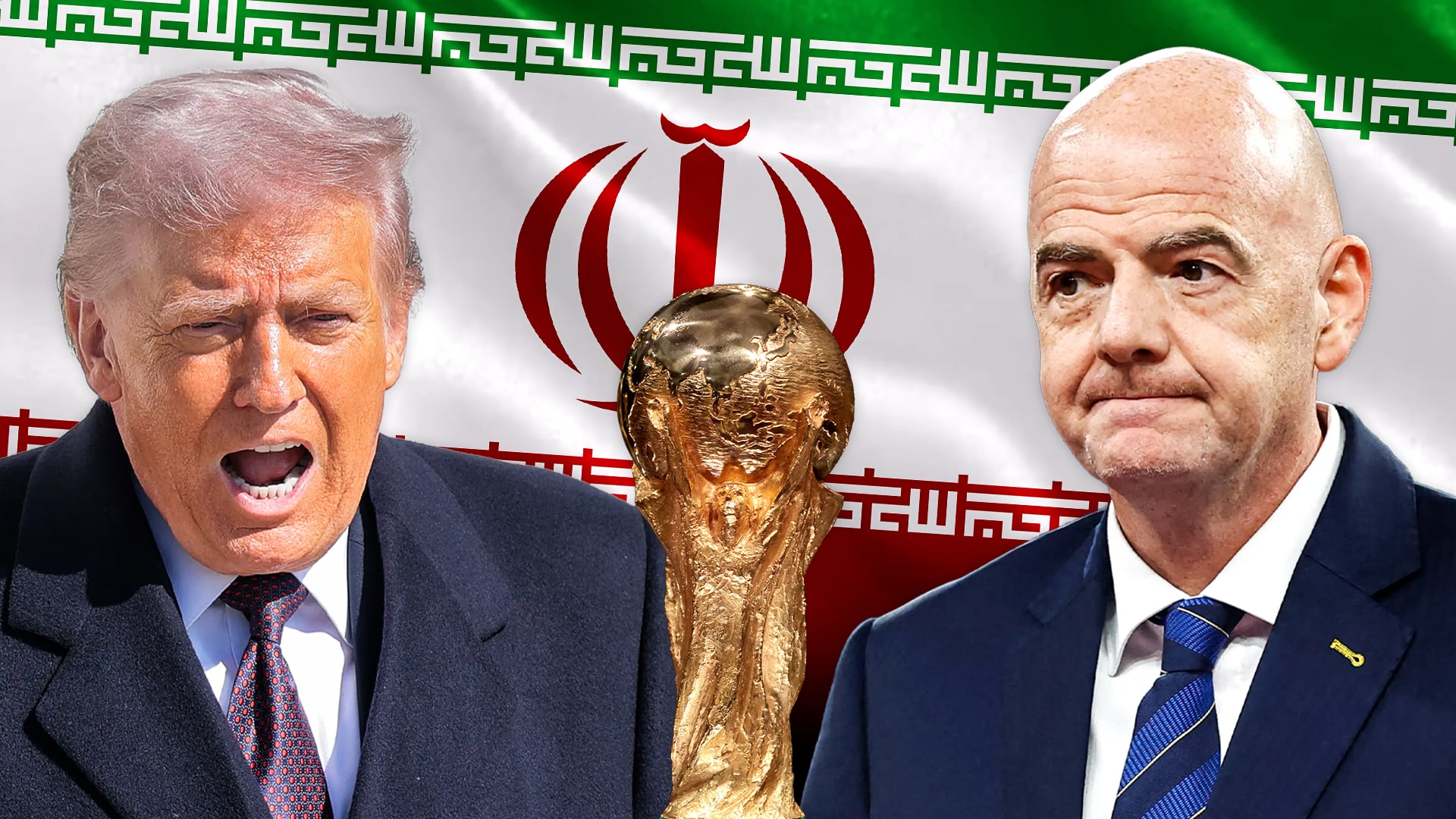 trump criticizes iran's actions during the world cup, sparking international debate and media coverage.
